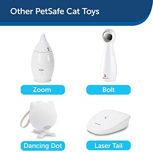 Топка за фидер за фидер за миленичиња Petsafe - Интерактивна игра за вашата мачка - Пополнете со храна и третмани - одлично за контрола на