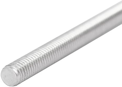 AEXIT M4 X нокти, завртки и сврзувачки елементи 180мм 0,7мм терен 304 не'рѓосувачки челик целосно навојни шипки Сребрен тон орев и завртки