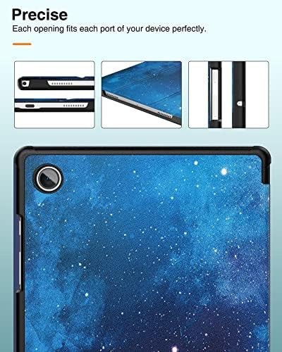 Случајот моко Одговара На Samsung Galaxy Tab A8 10,5 Инчи 2022 , Лесен Тенок Школка Отпорен На Удари На Задниот Држач Со Автоматско Будење/Спиење,