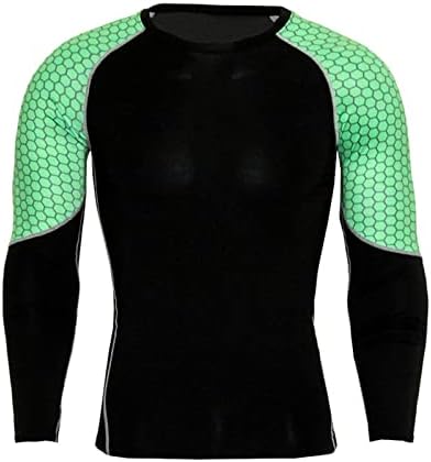 Машка еластична еластична дво-парчиња сет обична фитнес маица брзо сушење врвови панталони костум обични модни смокини за изнајмување зелена