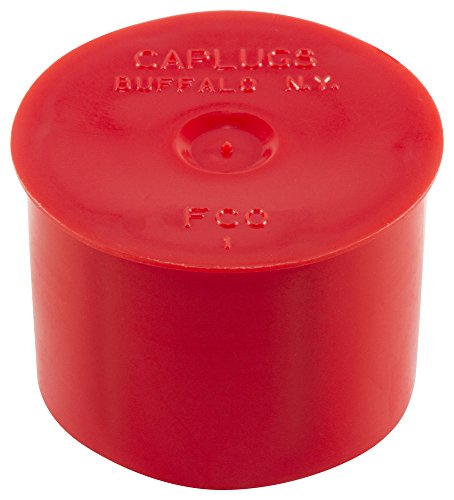 Caplugs 99191024 Пластично рамен соочен со капачето на прстенот до капачето со големина на капакот 11/16-16 FCO-60, PE-LD, до големината