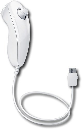 Официјален Nintendo Wii/Wii U Remote Plus Controller и Nunchuk Nunchuck Combo Bundle Set [бело]