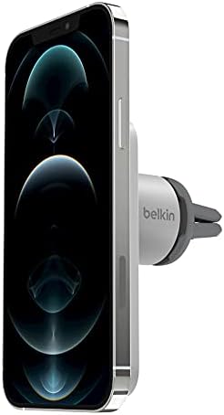 Белкин, компатибилен со Магсафе Телефон Телефон Монт и Магсафе автомобил, држач за монтирање на телефон за iPhone 13, 12, Pro, Pro Max, Mini