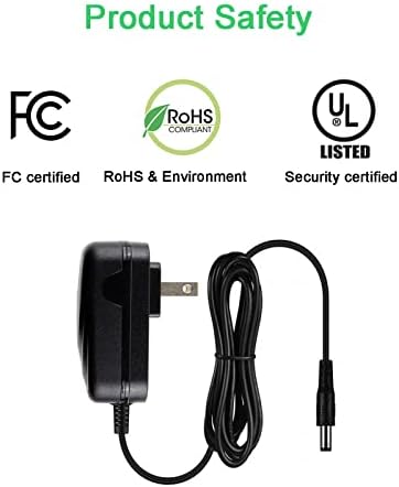 Адаптер за напојување MyVolts 9V компатибилен со/замена за Digitech PS0920DC -01 PSU Дел - американски приклучок