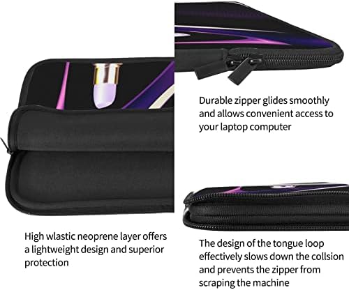 Елегантни виолетови високи потпетици Мала лаптоп торба, издржлива водоотпорна ткаенина, лаптоп торба од 13/15 инчи, за бизнис, училишна