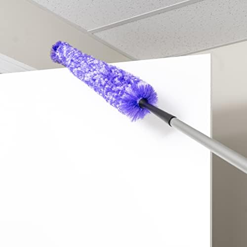 Fuller Brush Furry Wand Duster - 30 чистач за чистење на влакна - свиткувачки чистач на рака чисти прашина нечистотија и пајажина на