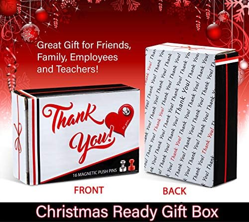 16 компјутери притискајте ги магнетите, подготвени благодарам подарок. Подароци за прекрасна благодарност, за семејство, пријатели и наставници.