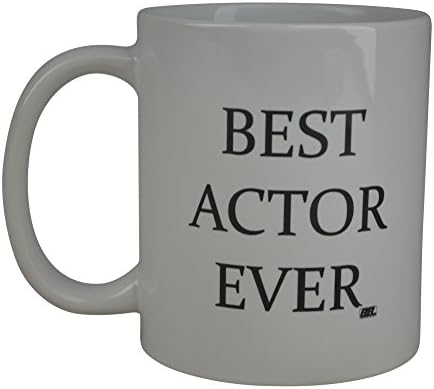 Rogue River Смешна кафе кригла Најдобра актерка Ever Newsty Cup Одлична идеја за подароци за актерска актерка или најдобар пријател