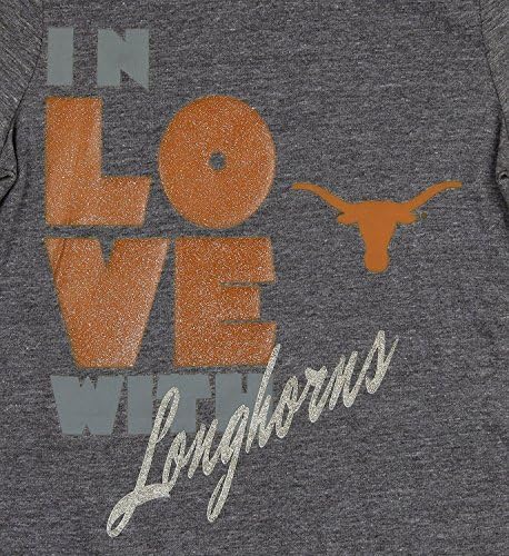 Тексас Лонгхорнс НЦАА Младински девојки отвораат маица со кратки ракави со кратки ракави