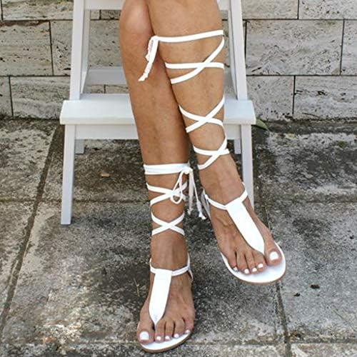 Msaikric сандали за жени облечени летни клинови платформа за глуждот, песочни девојки блок за пешачење за пешачење