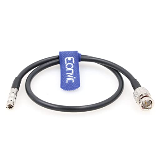 Eonvic оригинална висока густина микро BNC машки до BNC HD SDI коаксијален кабел за BlackMagic BMCC/BMPCC Видео помош 4K или