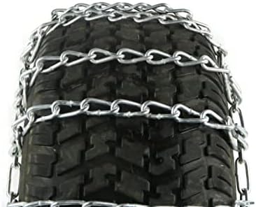 Продавницата РОП | 2 Пар за ланец на гуми за едноставност 18x8.5x8 предниот 23x10.5x12 задни гуми за косилка