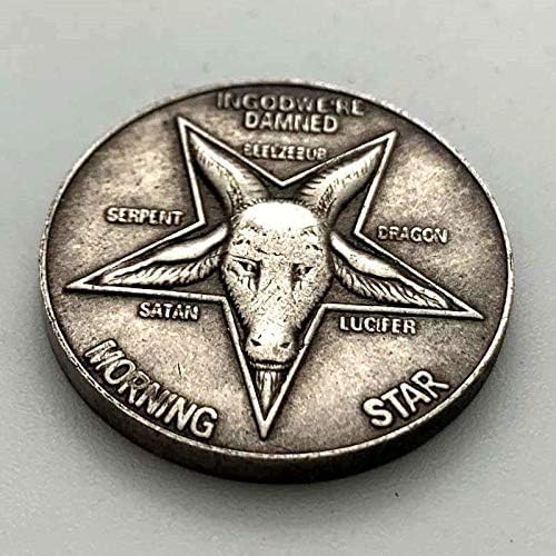 Копија Монета Скитници Монета Петкратна Ѕвезда Овци Омилена Монета Комеморативна Монета Сребрена Позлатени Среќа Монета Колекционерски