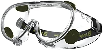 S-1551 Quattro Ventiled, безбедносни очила, заштитни очила за заштита од магла, заштита на очите, запечатена рамка и очила за професионална
