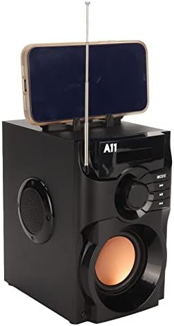 Звучници за субвуфери на Ashata, преносен Bluetooth звучник, звучник со безжичен безжичен стерео звук богат бас Bluetooth за патувања на
