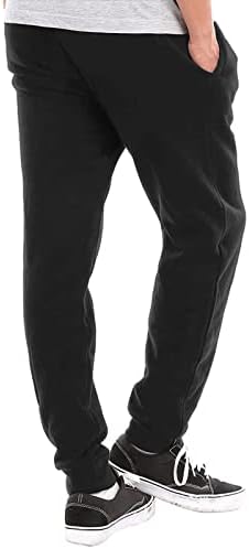 Лого на емуре долги панталони човечки модни џогери панталони со џебови атлетски лабави вклопувања за џемпери за тренингот, трчање, салата
