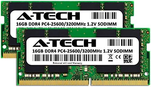 A-Tech 32gb Комплет RAM МЕМОРИЈА За Acer Нитро 5 AN517-54 Игри Лаптоп | DDR4 3200MHz SODIMM PC4 - 25600 Меморија Надградба Модули