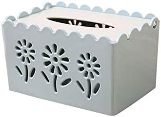 GFDFD креативно цвеќе кутија за цвеќе, кутија за пластично ткиво за домаќинства, кафе -маса креативна дневна соба салфетка хартија