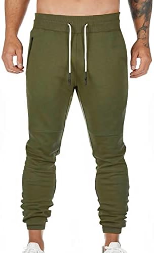 Тенок улична облека машка панталони панталони џемпери, обични средни половини џогирање на машки пантолони вистински меки