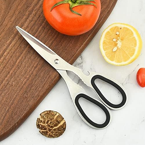 Ножици за челични кујнски ножици на IeaseJD Мулти функционални ножици за храна во домаќинството овошје и ножици на ореви можат