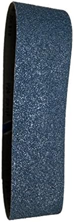 Сунголд Абразиви 67969 Сина цирконија крпа 24 ремени за пескарење, 2 пакувања, 6 x 186
