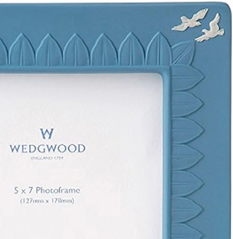 Рамка за слики на Wedgwood Jasperware, 5 x 7, сина