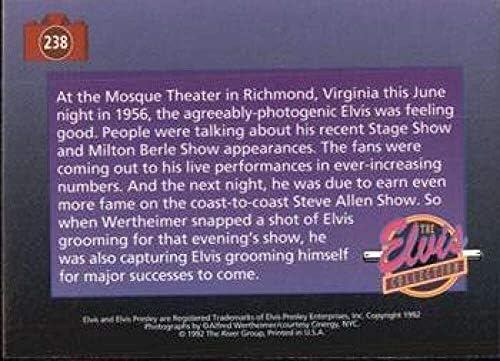 1992 Реката Група Колекцијата Елвис Неспорт 238 во Театарот Џамија Во Ричмонд / Вирџинија Официјална Картичка За Тргување Со Стандардна Големина