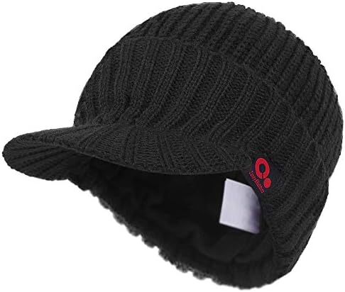 Dailsенски дневен визир, зимска плетена капа со бејзбол капаче од Бирим,