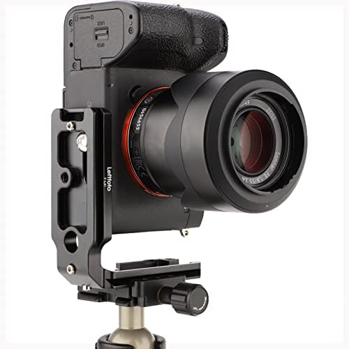 A7M4 DSLR камера L-Bracket, плоча за брзо ослободување на плочата A7S3 L за Sony A1 / A7S3, метална рака за зафат на ARCA / RRS