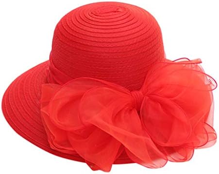 Womenените чипка цвеќиња куглари капа Сонце капи Невестинска забава, облекување капа, елеганција Елеганција, лесна класична гроздобер