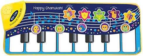Rite Lite Chanukah Piano, пее 5 песни, вклучува лист за песни на Дрејдел, забавно Ханука, пејте заедно