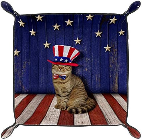 Lorvies патриотски wallид и мачки за складирање на кутии за корпи за корпи за корпи за канцелариски дом