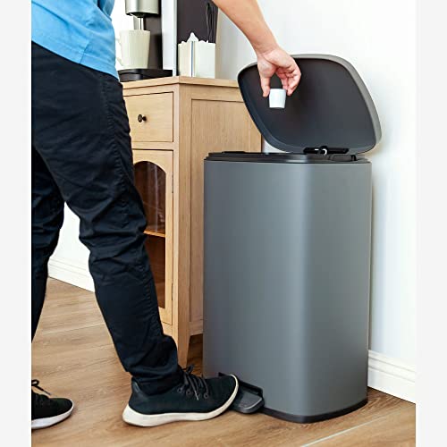 13.2 Галон не'рѓосувачки челик кујнски контејнер, конзерва за отпечатоци од отпечатоци од конзерва за отпадоци, отпадоци за отпадоци за отпадоци