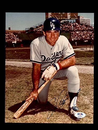 Стив Гарви ПСА ДНК КОА потпиша 8x10 Фото -автограм Доџерс - автограмирани фотографии од MLB