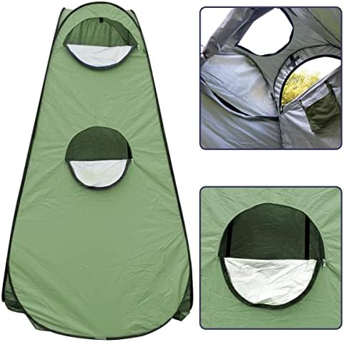 Petgin Pop Up Menging Prowent Privation Thage-Инстант преносен шатор за туширање на отворено, камп-тоалет, засолниште за дожд за кампување и плажа