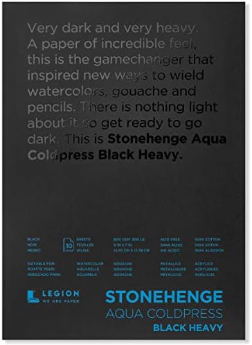 Stonehenge Aqua Coldpress црн тежок блок 300lb