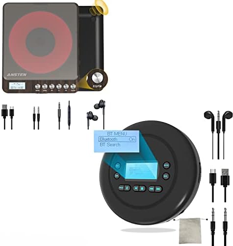 Bluetooth CD плеер и ЦД плеер со Sounder & FM предавател 2 во 1 сет