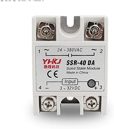 Solid 1PCS Solid State Relay SSR-25DA 25A SSR-10DA SSR-40DA 5-24VDC до 24-380V AC SSR 25DA6-20MA