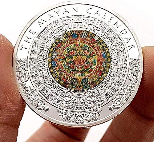 АДА криптоцентрација копија монета Маја змеј насликан мексикански врежан сребрен медал омилен монета комеморативна монета со среќа монета со
