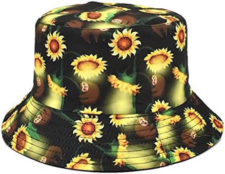 Капчиња за зајдисонце за зајдисонце капа капа на отворено мажи и жени случајно лето печатено плажа двострана рамна топки капачиња