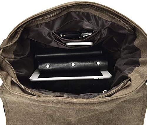 Гроздобер платно торбичка за месинџер за мажи, торба за торбички за рамо за торбичка за крстосница за 11,6-13,3 инчи лаптоп Chromebook компјутер
