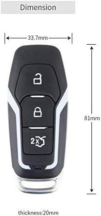 SMARTGUARD EC002-FO2 SMART KEY Alarm PKE CAR, пасивен влез, копче за почеток, автоматско репродукција, почеток без клуч, Влегување