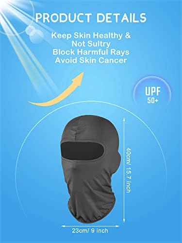 12 парчиња заштита од сонце балаклава целосна обвивка за лице Сонце УВ заштита заштитна обвивка за спорт на отворено