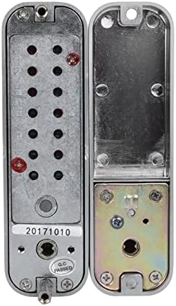 WTAIS цинк легура легура без клуч за заклучување на вратата Механичка комбинација заклучување на заклучување на вратата за заклучување