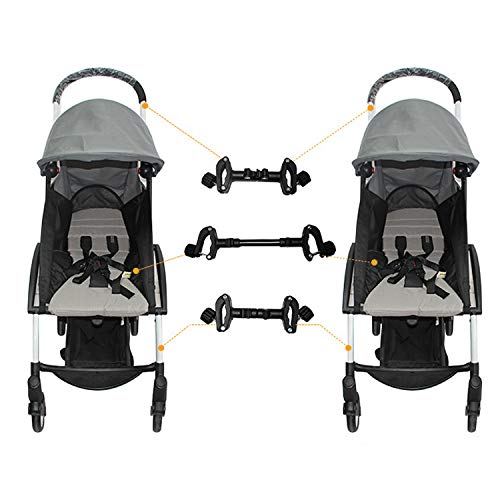 Конектори со двојни шетачи, трансформирајте ги две единечни шетачи во работен шетач за близнаци, одговара на повеќето колички