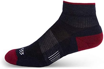 Minus33 Мерино волна облека планински наследство лесни перничиња чорапи на глуждот направени во САД Newу Хемпшир