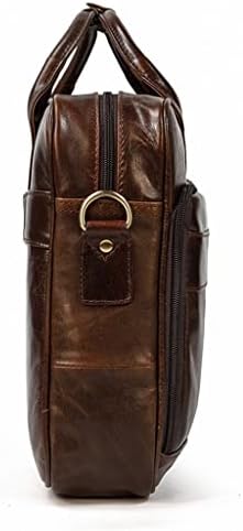 Зијбм Торба за лаптоп за патувања за мажи голема чанта машка деловна чанта мода вистинска торба за рамо на рамената на кукавици