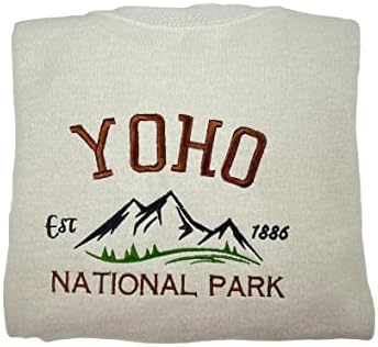 Обичен американски национален парк извезена џемпер, американски национален парк везена худи, американски национален парк везена џемпер,