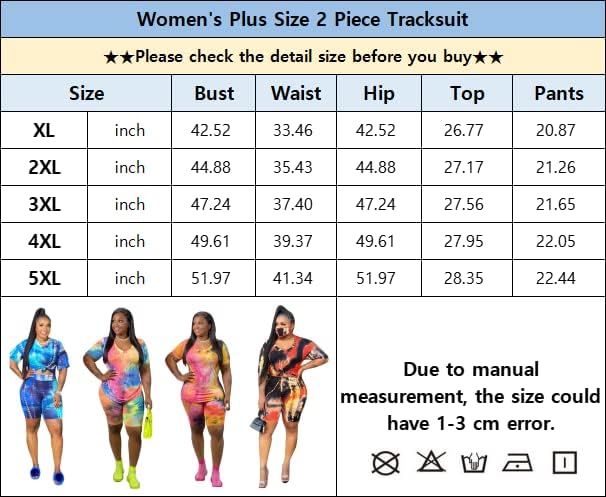 Плус големина 2 парчиња облека за жени лето бохо руфли култури на врвни шорцеви Поставете цветно печатење на плажа