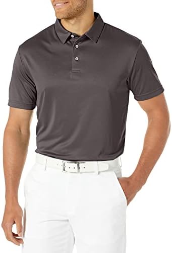 Врски издание на маж со цврст краток ракав за кратки ракави за голф